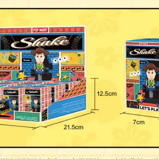 [BUNJANG] Pop Mart Pixar Shake Shake Spring Car Full Box (12 units) / 팝마트 픽사 흔들흔들 스프링카 풀박스(12개)