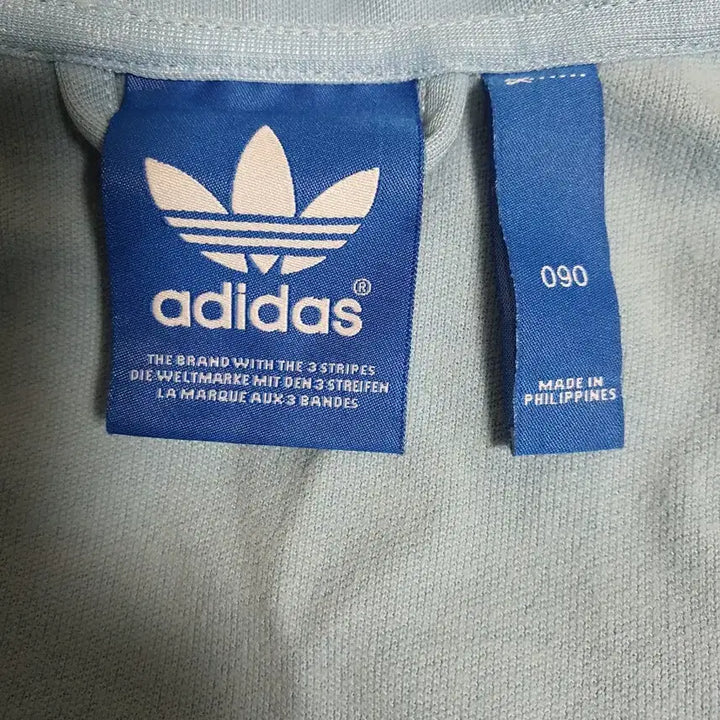 [BUNJANG] Adidas Rare German Track Top Jacket Zip-up Uniform Sky Blue Soda 90s / 아디다스 희귀 독일 져지 트랙탑자켓 집업 유니폼 스카이블루 소다 90 s