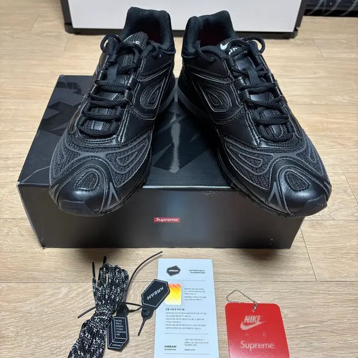 [BUNJANG] Nike Supreme Air Max 98 TL Black 280 Sneakers / 나이키 슈프림 에어맥스98 TL 블랙 280