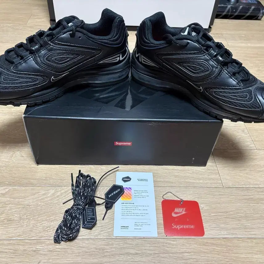 [BUNJANG] Nike Supreme Air Max 98 TL Black 280 Sneakers / 나이키 슈프림 에어맥스98 TL 블랙 280