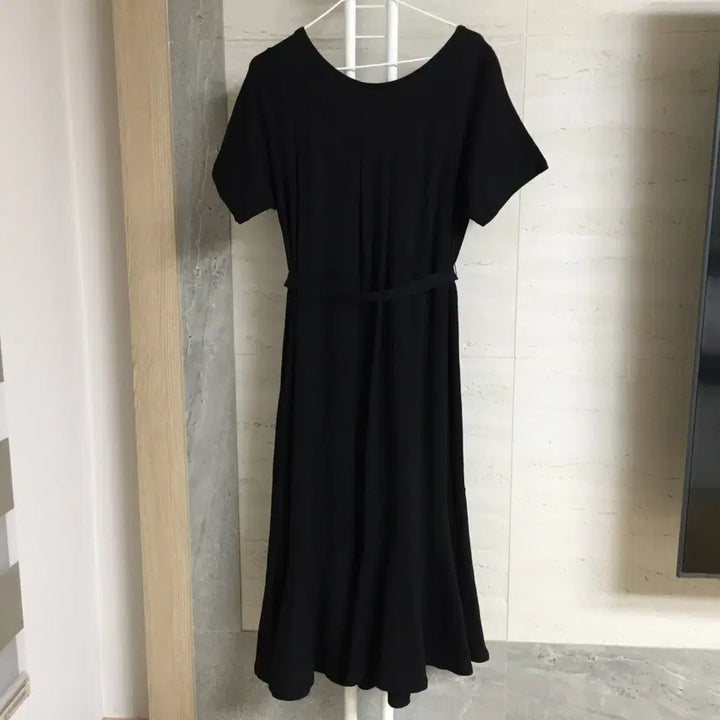 [BUNJANG] DeWL Belted Short Sleeve Long Dress / 듀엘 24 벨티드 반팔 롱 원피스 55