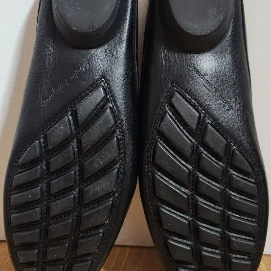 [BUNJANG] Ferragamo Gancini Gold-Trimmed Mule Slippers / (240)일회사용 페라가모 금장간치니 슬리퍼 블로퍼 뮬