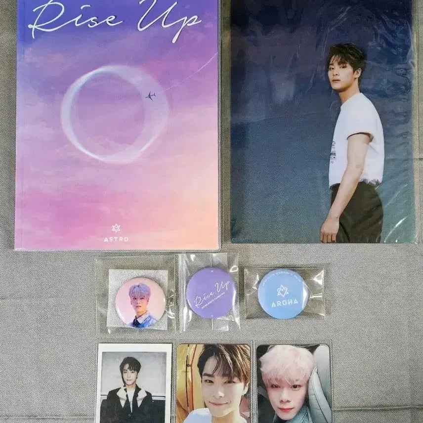 [BUNJANG] ASTRO Moonbin Rise Up Album &amp; Goods Set / 아스트로 astro moonbin rise up