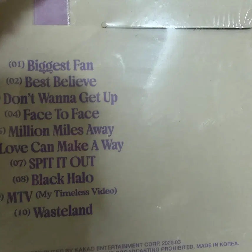 [BUNJANG] Red Velvet Irene Biggest Fan Compact Ver. (Sealed) - 1st Full Album / 아이린 - 정규 1집 Biggest Fan Compact Ver 미개봉