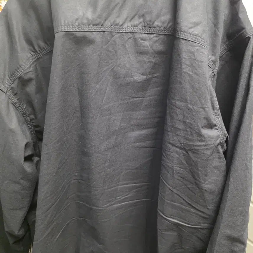 [SOLD OUT] (상태좋음)유니클로 워크 오버사이즈 셔츠 L 블랙