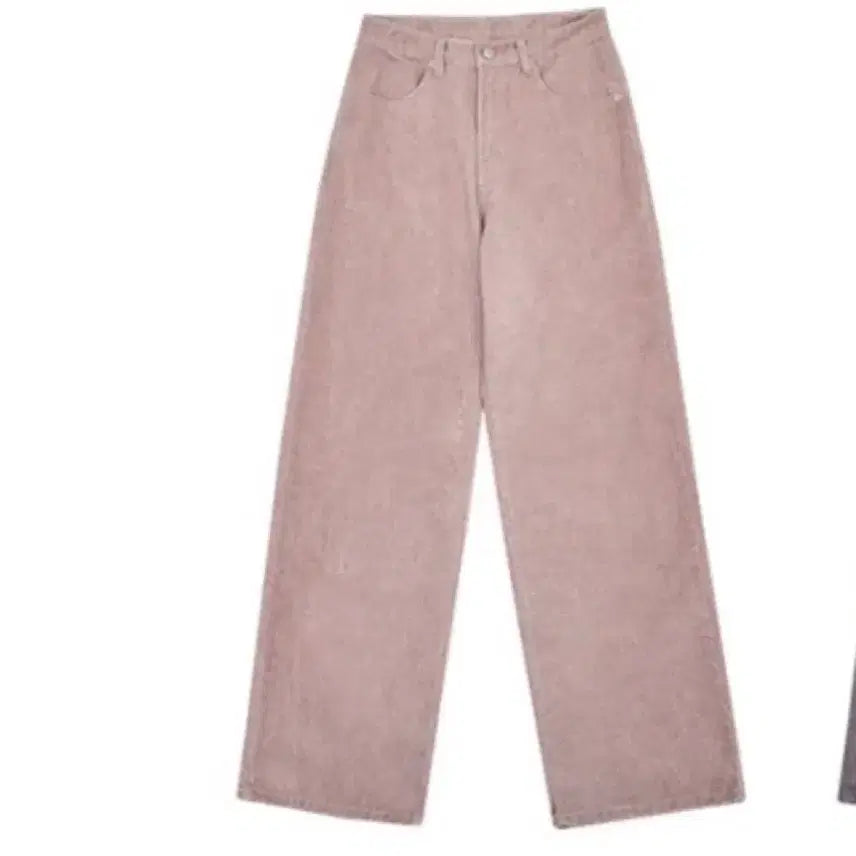[BUNJANG] MuaMUA Pigment Washed Pink Denim Pants / 무아무아 피그먼트 워싱 핑크 데님 팬츠