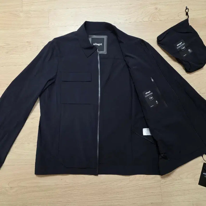 [BUNJANG] Allegri Two-Pocket Lightweight Trucker Jacket L 105 Deep Navy / 알레그리 투포켓 경량 트러커 자켓 L 105 정가 69만원 딥네이비
