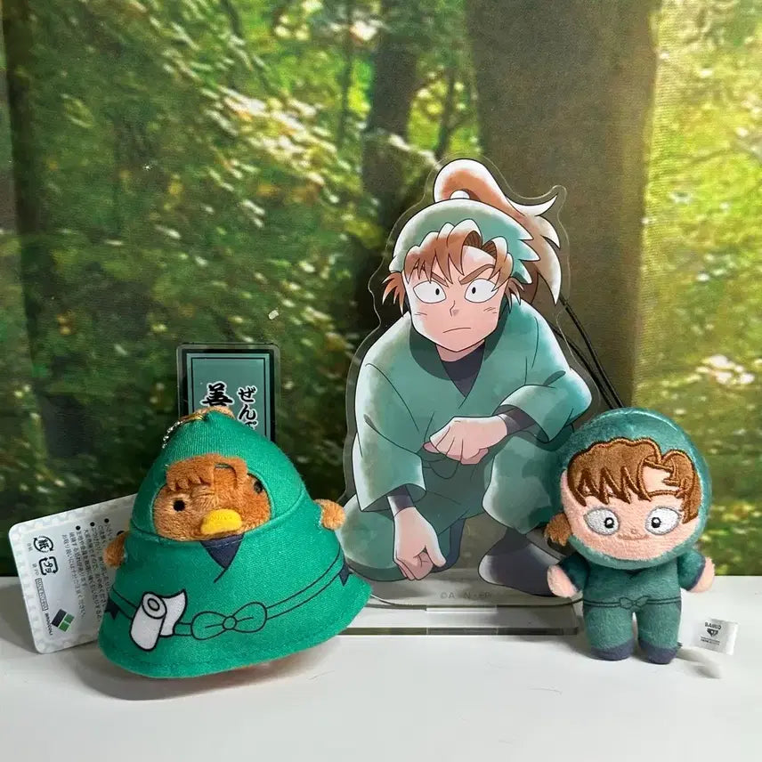 [BUNJANG] Nintama Rantarou Isaku Hawanui Acrylic Plush Bundle Set / 닌자보이란타로 닌타마 이사쿠 호와누이 인형 일괄
