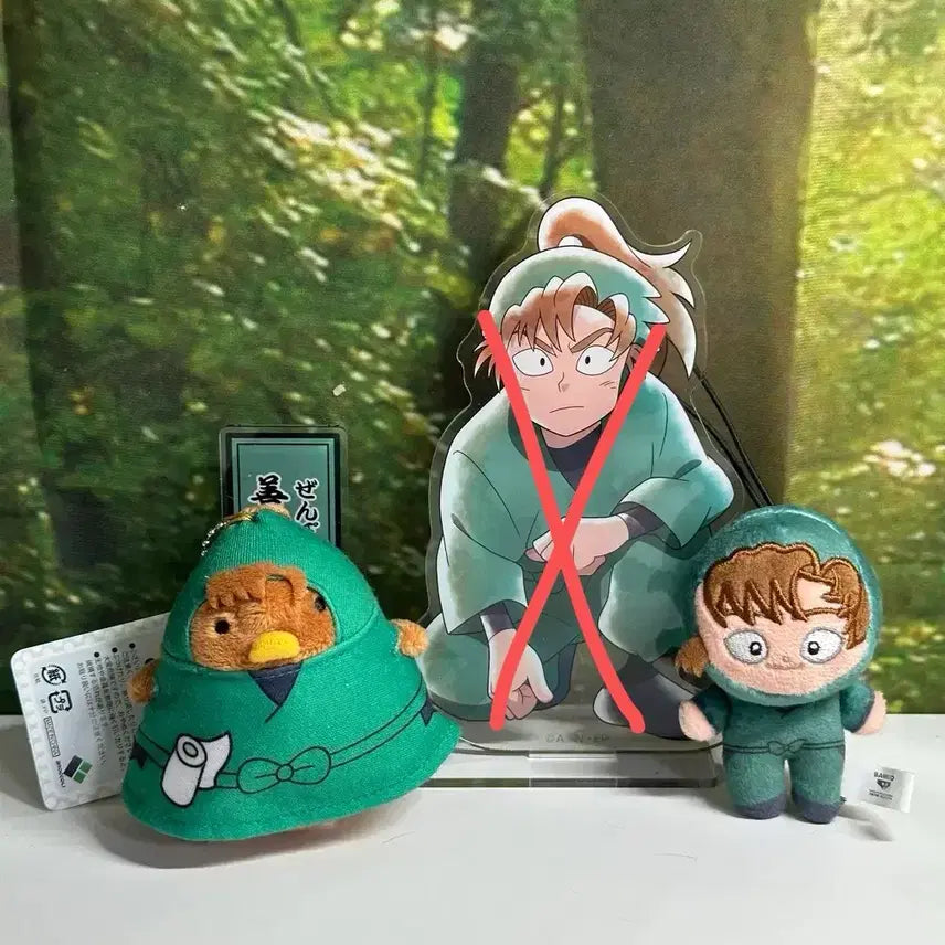 [BUNJANG] Nintama Rantarou Isaku Hawanui Acrylic Plush Bundle Set / 닌자보이란타로 닌타마 이사쿠 호와누이 인형 일괄