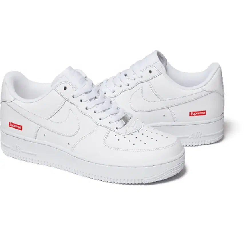 [BUNJANG] Nike x Supreme Air Force 1 Low White (255) / [255] 나이키 x 슈프림 에어 포스 1 로우 화이트