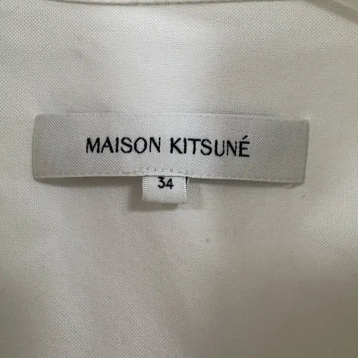 [BUNJANG] Maison Kitsune White Shirt / 메종키츠네 화이트 셔츠