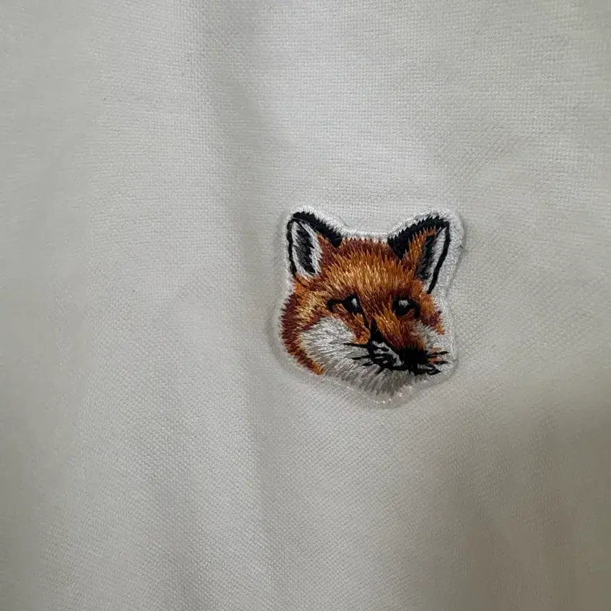 [BUNJANG] Maison Kitsune White Shirt / 메종키츠네 화이트 셔츠