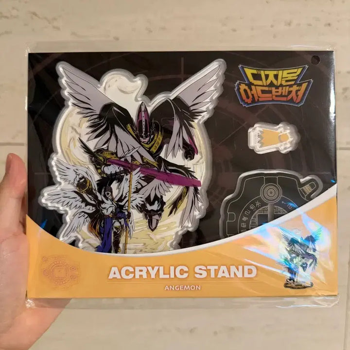 [SOLD OUT] 디지몬 전시회 진화 아크릴 워그레이몬 홀리엔젤몬