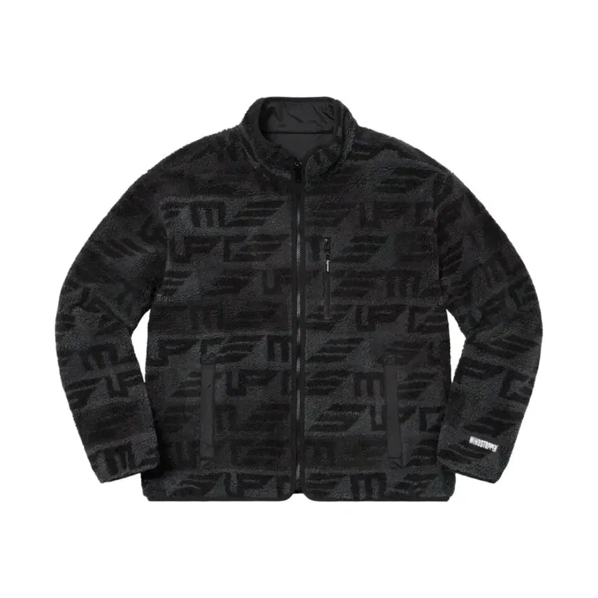 [BUNJANG] Supreme Geo Reversible Windstopper Fleece Jacket Black / [M] 슈프림 지오 리버시블 윈드스토퍼 플리스 자켓 블랙