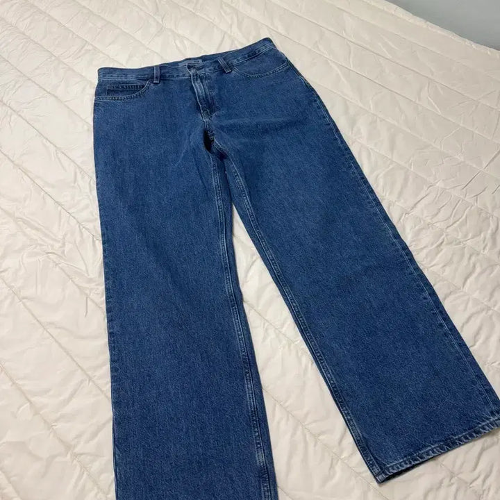 [BUNJANG] Uniqlo JW Anderson Straight Jeans / [36] 유니클로 JWA 스트레이트진 64블루 중청 JW앤더슨