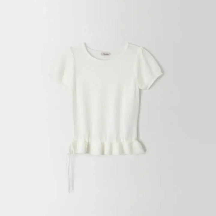 [BUNJANG] Ondemin Pure Soft Knit Ivory Short Sleeve / 온드민 pure soft knit 아이보리