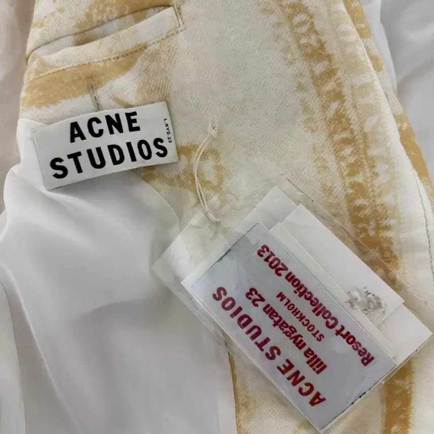 [BUNJANG] Acne Studios Linen Jacket / 아크네 스튜디오 린넨 자켓 38 사이즈 미착용 acne studios