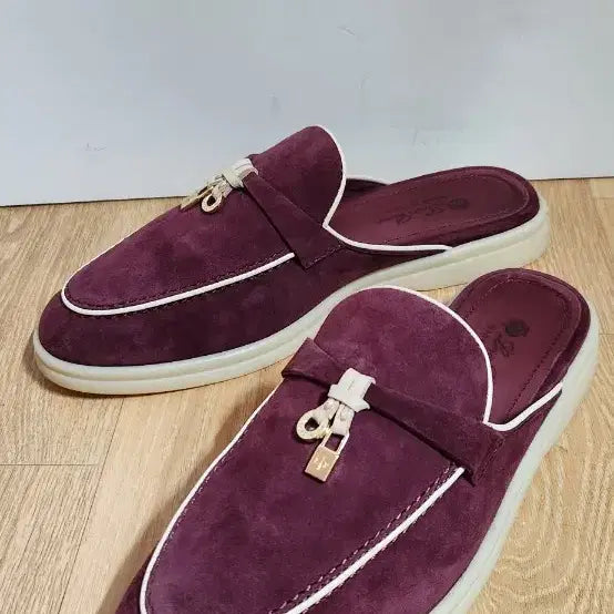 [BUNJANG] Loro Piana Summer Walk Slipper Mules / (38/245)로로피아나 썸머워크 슬리퍼 블로퍼 뮬 바부슈