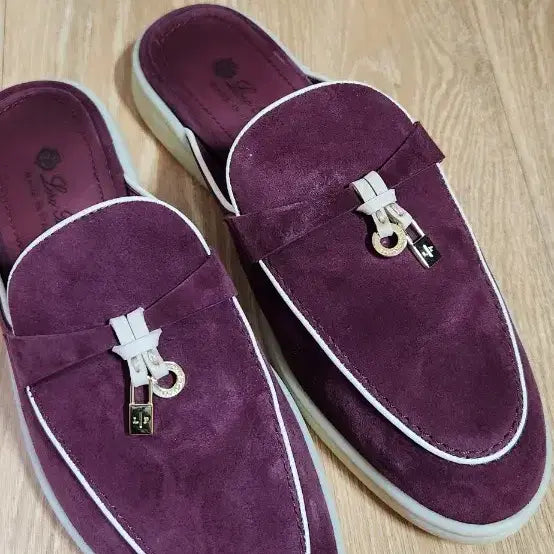 [BUNJANG] Loro Piana Summer Walk Slipper Mules / (38/245)로로피아나 썸머워크 슬리퍼 블로퍼 뮬 바부슈
