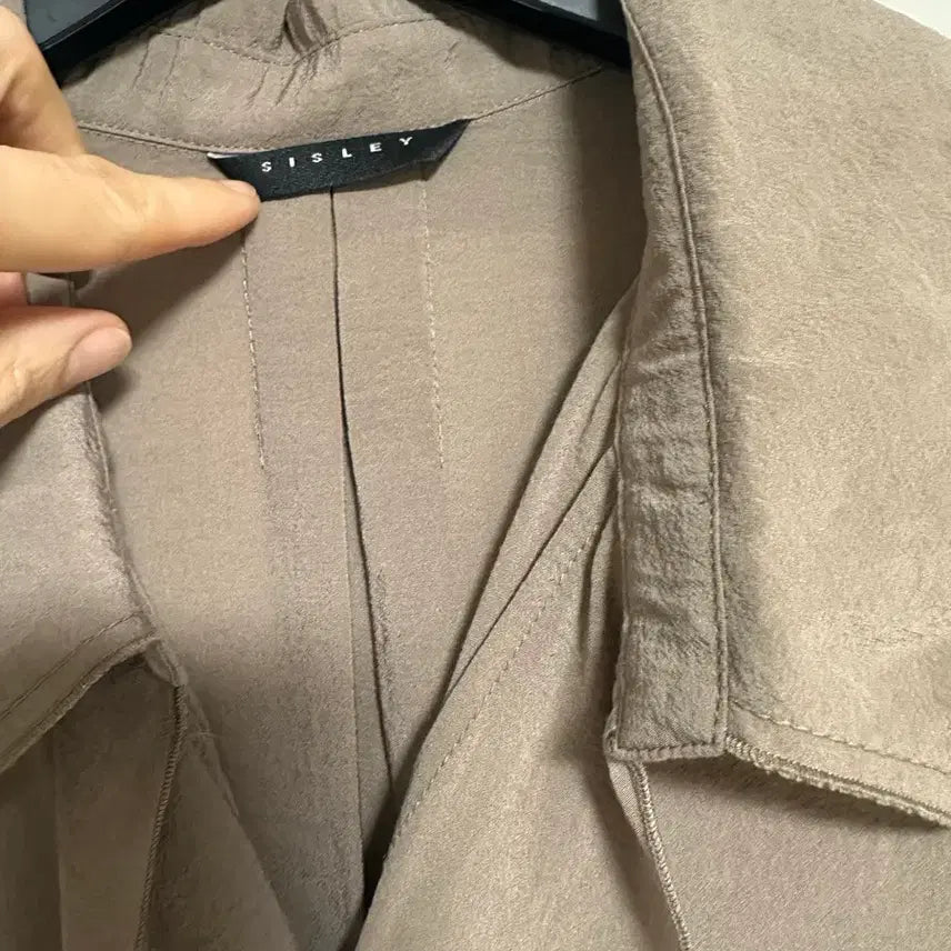 [BUNJANG] Sisley Brown Long Dress with Belt Set / 시슬리 브라운 롱원피스  + 벨트 세트 상태 좋아여 42