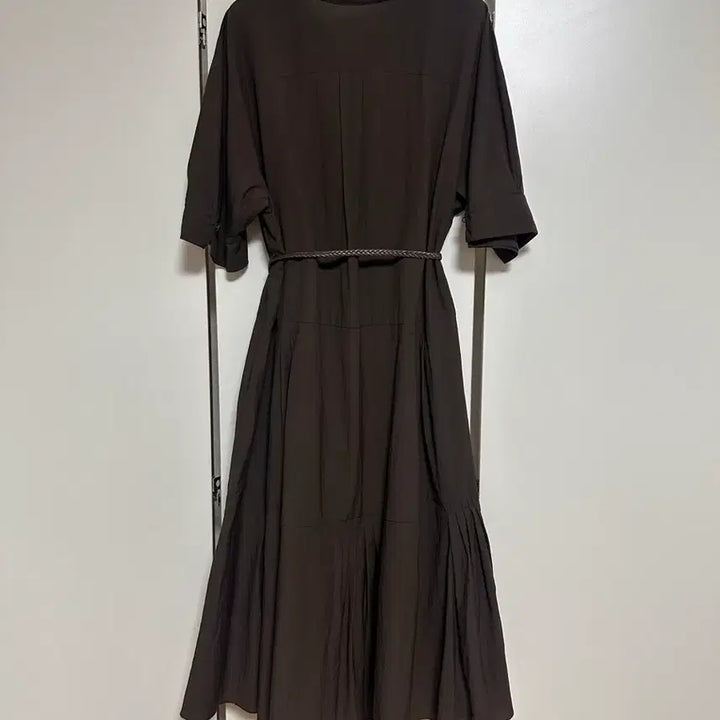 [BUNJANG] SHE SMISS Brown Long Shirt Dress / SHE SMISS 셔츠형 롱 원피스 브라운 새거같아요