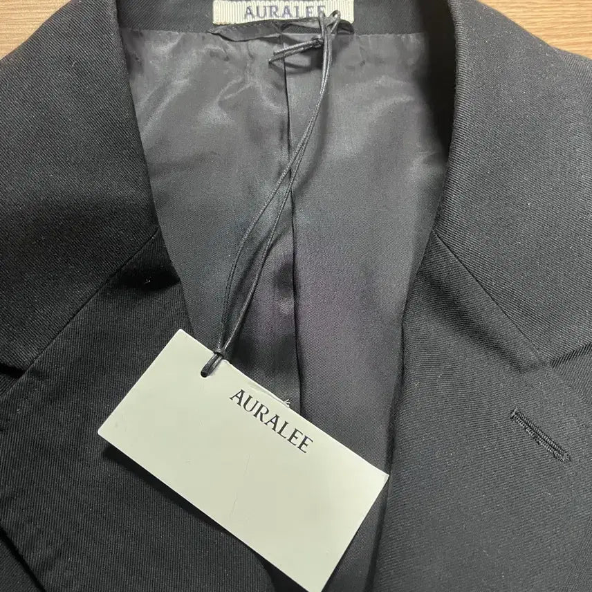 [BUNJANG] Auralee Super Fine Wool Cotton Twill Oversized Jacket Black 5 / 오라리 22aw 슈퍼 파인 울 코튼 트윌 오버 자켓 블랙 5