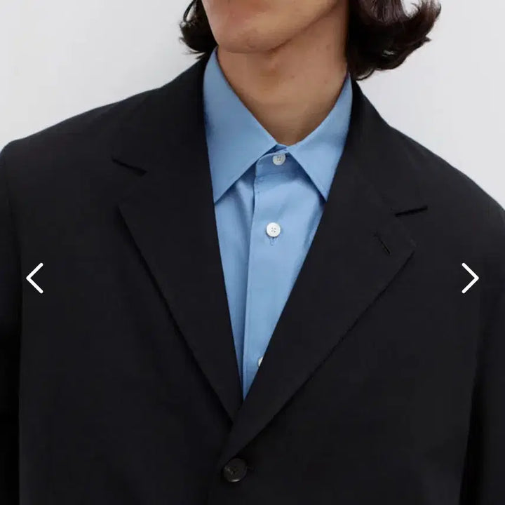 [BUNJANG] Auralee Super Fine Wool Cotton Twill Oversized Jacket Black 5 / 오라리 22aw 슈퍼 파인 울 코튼 트윌 오버 자켓 블랙 5