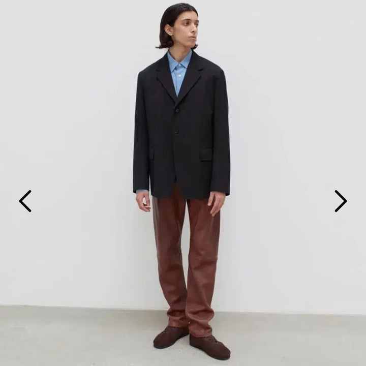 [BUNJANG] Auralee Super Fine Wool Cotton Twill Oversized Jacket Black 5 / 오라리 22aw 슈퍼 파인 울 코튼 트윌 오버 자켓 블랙 5
