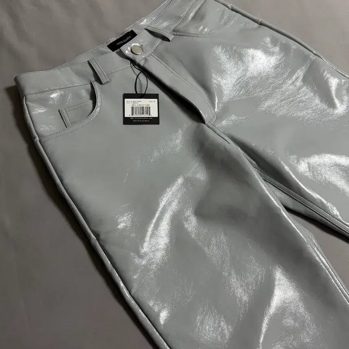 [BUNJANG] Entire Studios Wet Leather Wide Pants / (M) 엔타이어스튜디오 WET 레더 팬츠 와이드