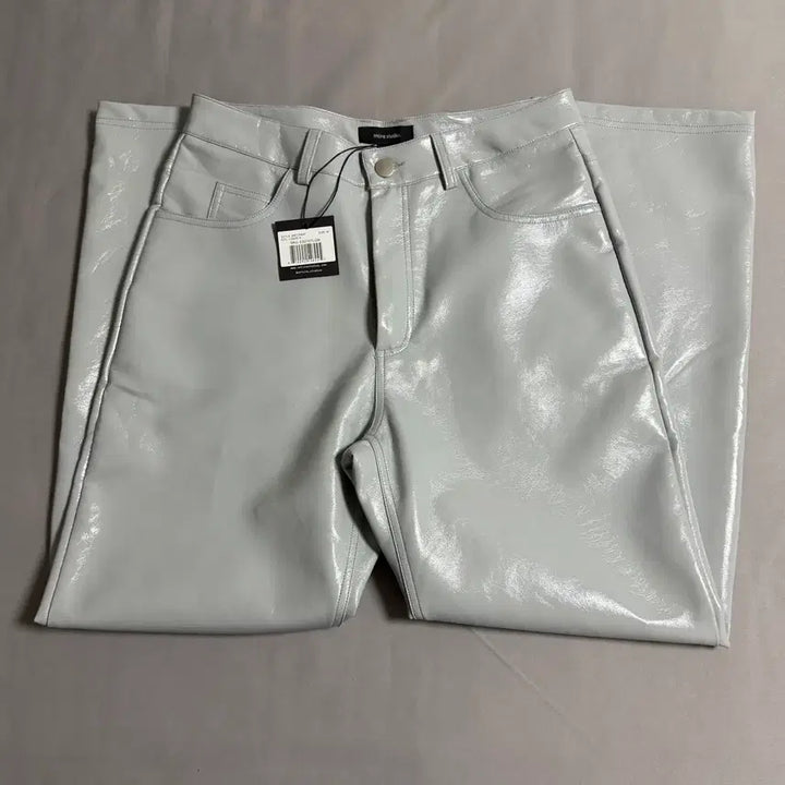 [BUNJANG] Entire Studios Wet Leather Wide Pants / (M) 엔타이어스튜디오 WET 레더 팬츠 와이드