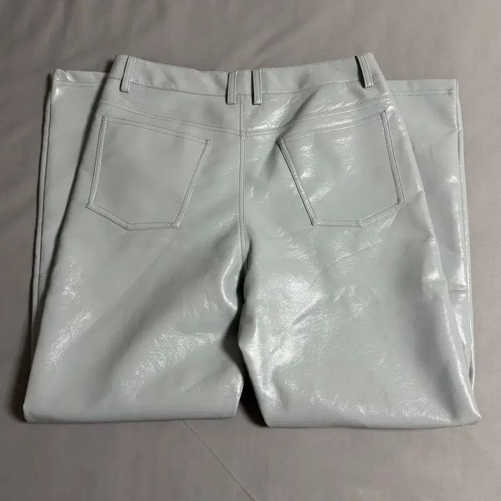 [BUNJANG] Entire Studios Wet Leather Wide Pants / (M) 엔타이어스튜디오 WET 레더 팬츠 와이드