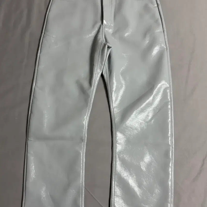 [BUNJANG] Entire Studios Wet Leather Wide Pants / (M) 엔타이어스튜디오 WET 레더 팬츠 와이드
