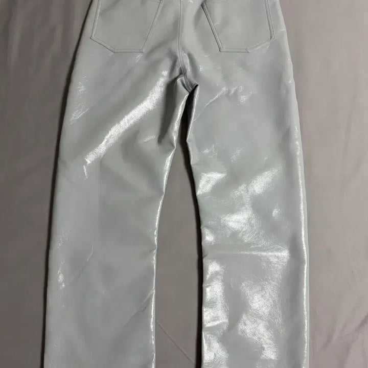 [BUNJANG] Entire Studios Wet Leather Wide Pants / (M) 엔타이어스튜디오 WET 레더 팬츠 와이드
