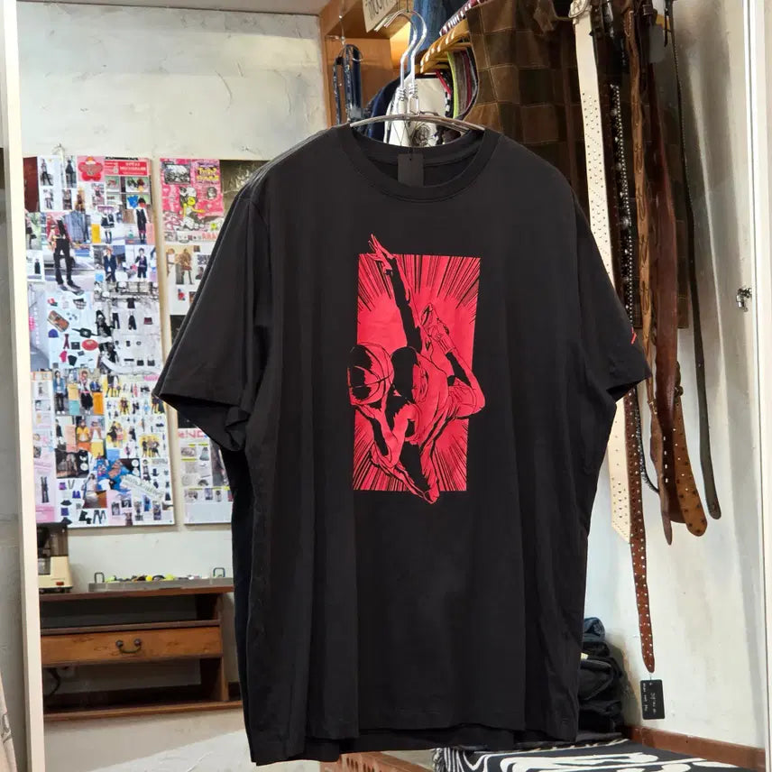 [BUNJANG] Jordan Graphic Printing Half-Sleeve T-Shirt XL / 조던 그래픽 프린팅 반팡