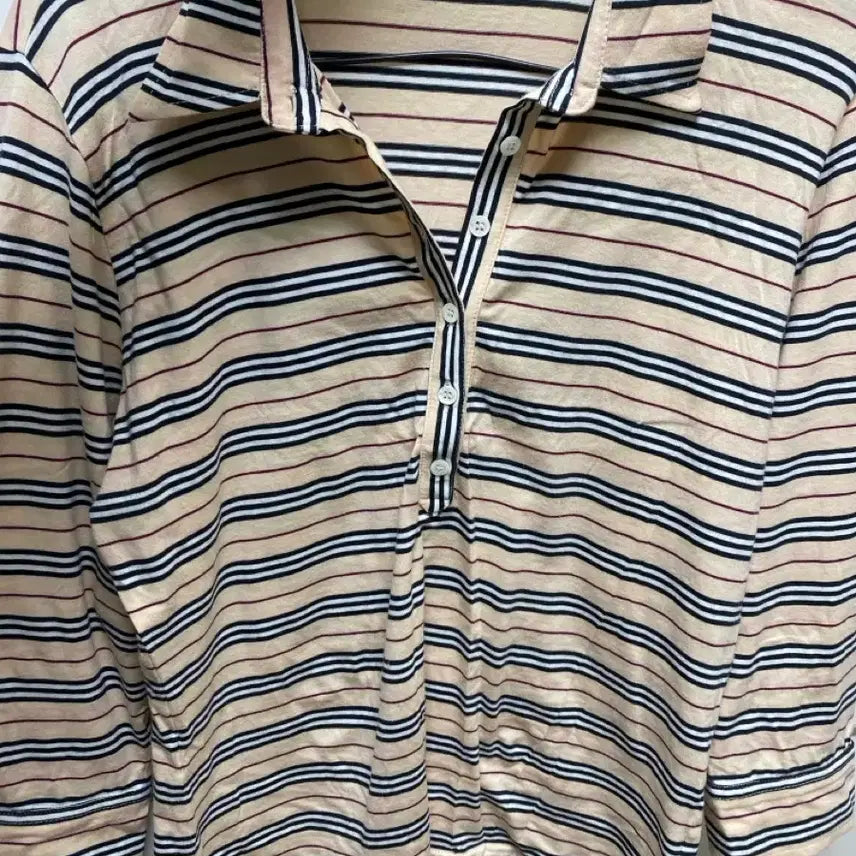 [SOLD OUT] 버버리 런던 스트라이프 반팔 셔츠