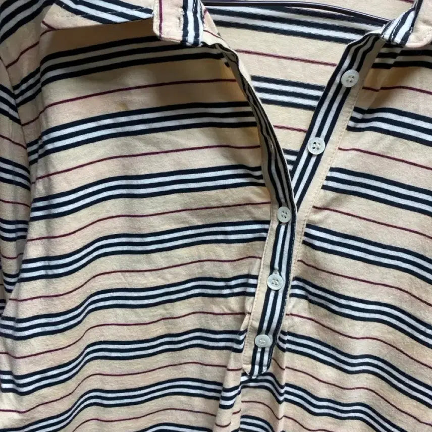 [SOLD OUT] 버버리 런던 스트라이프 반팔 셔츠