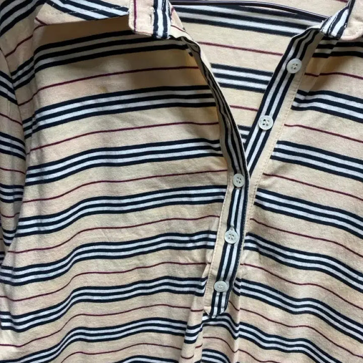 [SOLD OUT] 버버리 런던 스트라이프 반팔 셔츠