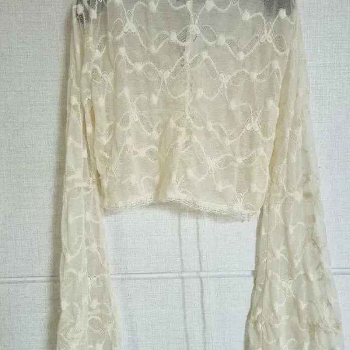 [BUNJANG] CIDER Crop Lace Cardigan / [새상품]CIDER 크롭 레이스가디건