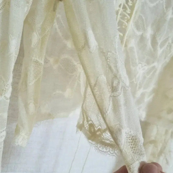 [BUNJANG] CIDER Crop Lace Cardigan / [새상품]CIDER 크롭 레이스가디건
