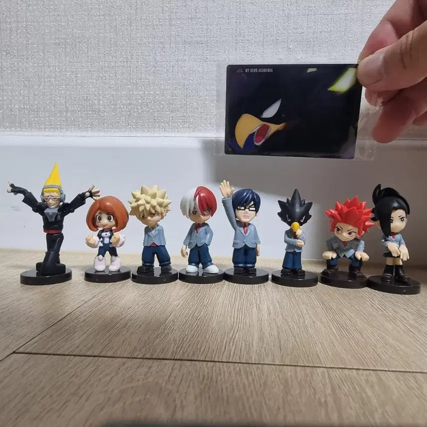 [BUNJANG] My Hero Academia Chocolate Egg Figure Bundle Set / 히로아카 피규어 바쿠고 쇼토 오챠코 초코에그 8종 일괄