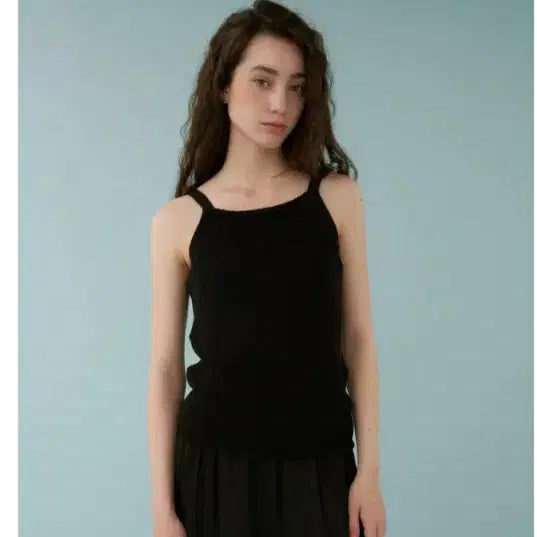 [BUNJANG] Muahrmus Cotton Sleeveless Knit Top / 무아르무스 코튼 슬리브리스 코튼 니트 탑 정품 새상품