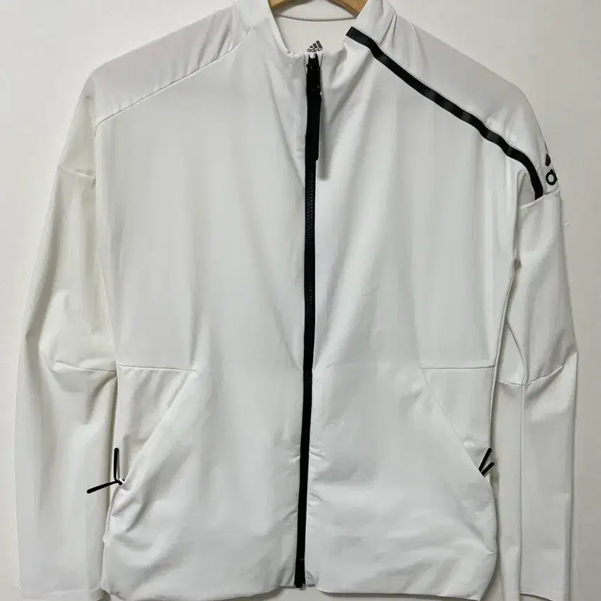 [BUNJANG] Adidas Nylon Spandex Training Zip-Up Jersey / 55-66 아디다스 나일론 스판 트레이닝 져지 집업 정품