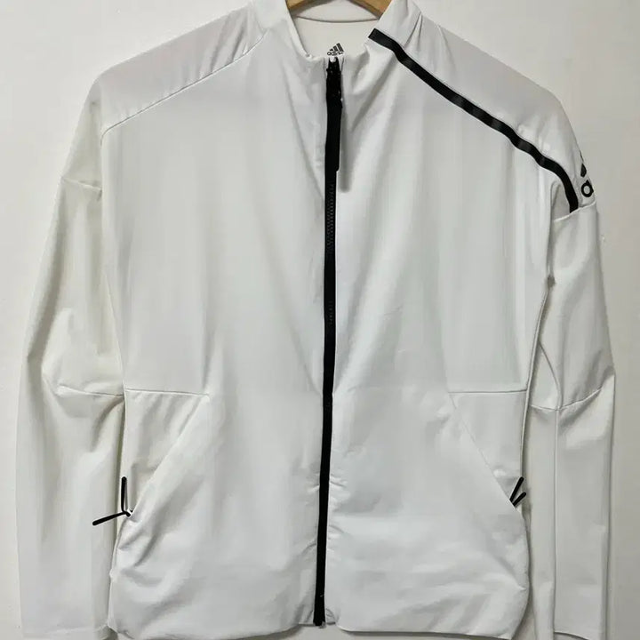 [BUNJANG] Adidas Nylon Spandex Training Zip-Up Jersey / 55-66 아디다스 나일론 스판 트레이닝 져지 집업 정품
