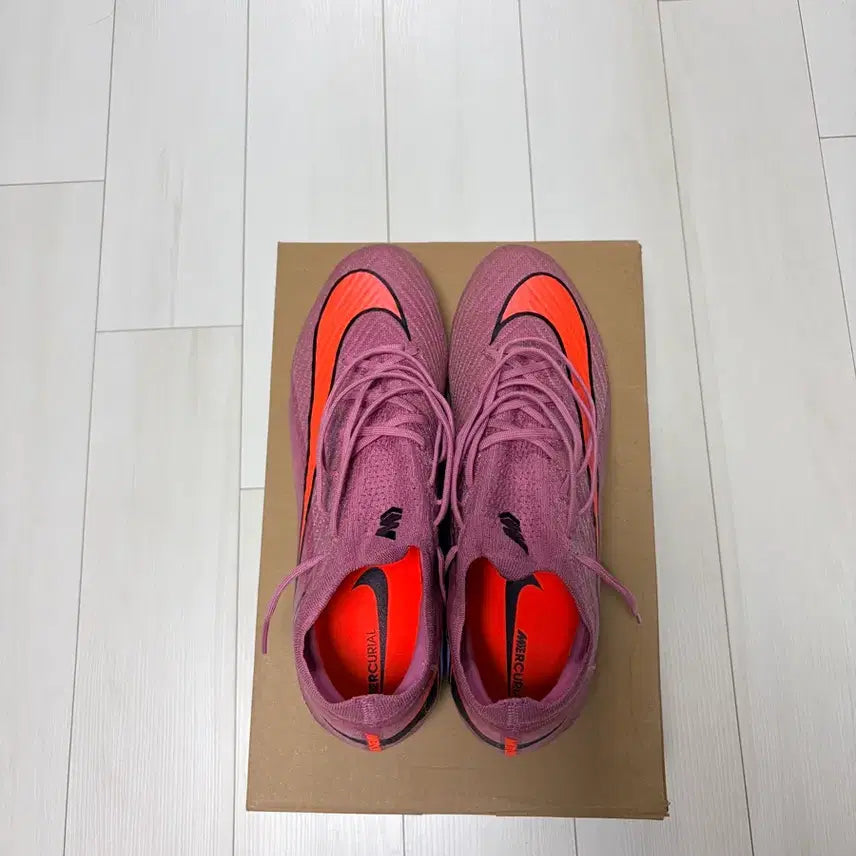 [BUNJANG] Nike Mercurial Vapor 16 Elite AG Soccer Cleats / 나이키 머큐리얼 베이퍼 16 엘리트 AG 280 3회 착용