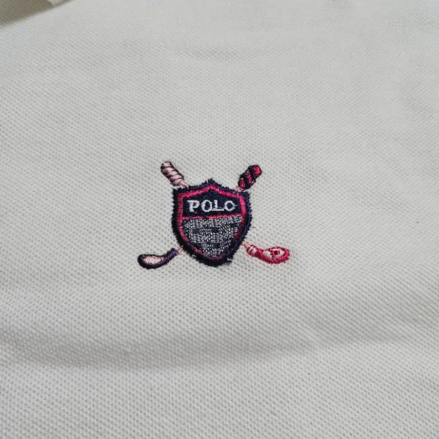 [BUNJANG] Polo Sport White Short Sleeve Polo Shirt / 폴로스포츠 화이트 반팔카라티