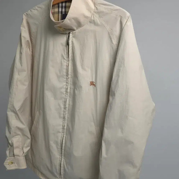 [BUNJANG] Burberry London Harrington Jacket Windbreaker 100 / 버버리 런던 정품 블루종 해링턴 자켓 바람막이 항공 점퍼 100