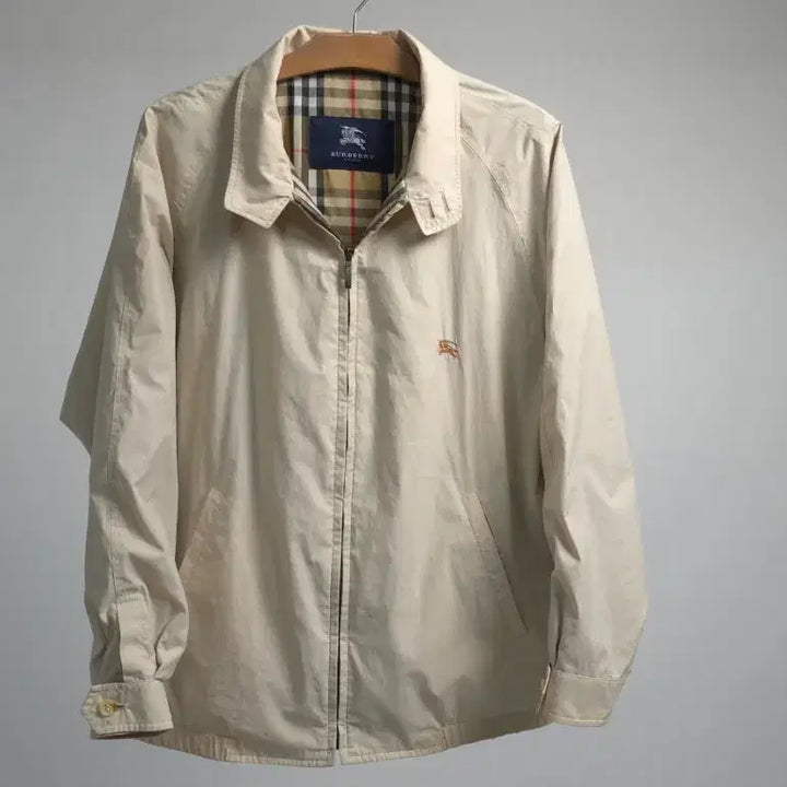 [BUNJANG] Burberry London Harrington Jacket Windbreaker 100 / 버버리 런던 정품 블루종 해링턴 자켓 바람막이 항공 점퍼 100