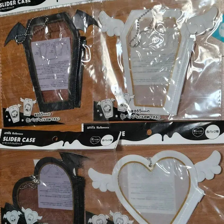 [BUNJANG] Ateez Acrylic Star Pouch Bundle Set / 캔뱃지 아크스타 파우치 악마천사