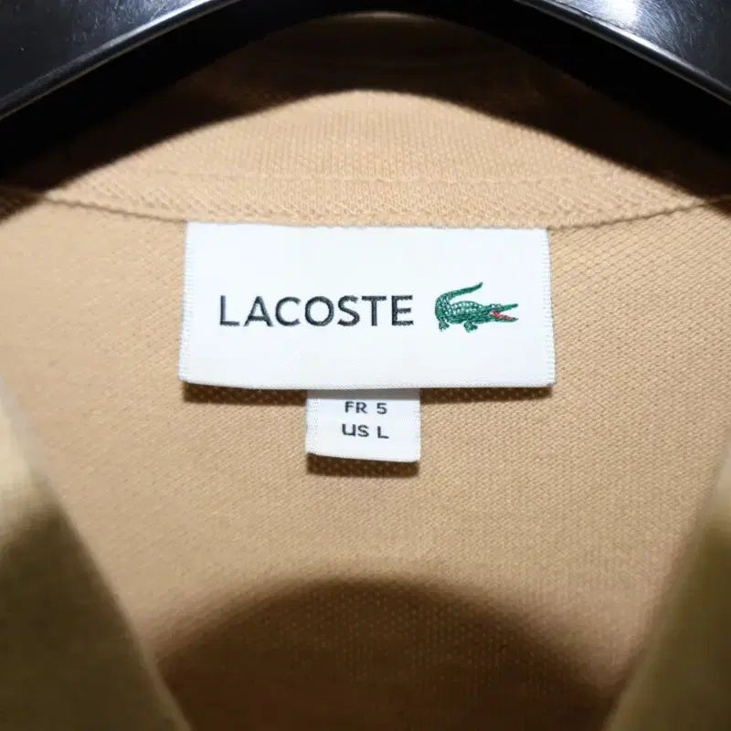 [BUNJANG] Lacoste Collar Short Sleeve T-Shirt L / 라코스테 카라 반팔 L
