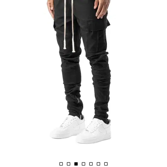 [BUNJANG] BLACKTAILOR V1 Cargo Pants Black / BLACKTAILOR V1 카고 팬츠 블랙
